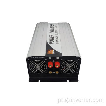 Inversor de energia 3000W com quatro ventilador de resfriamento